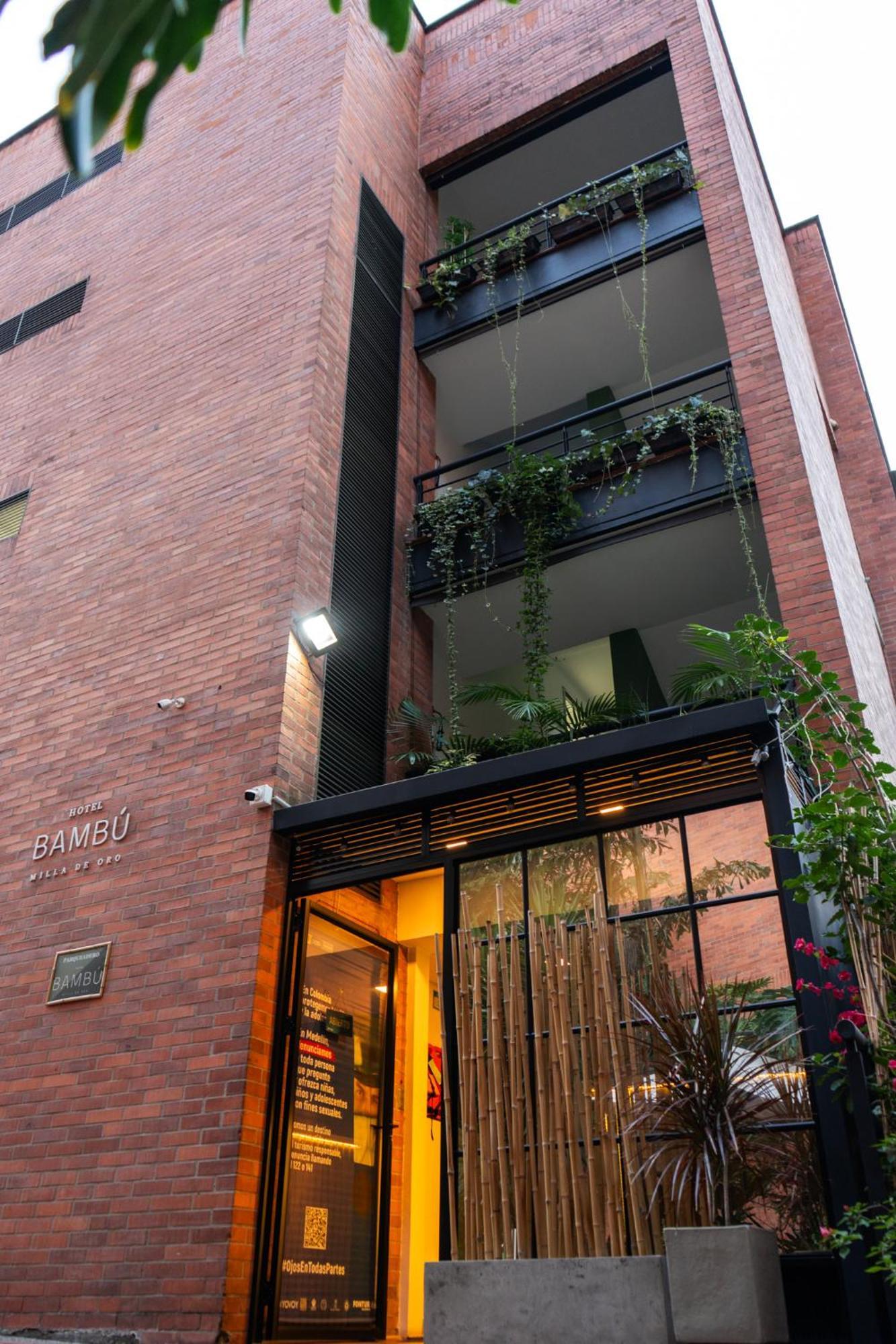 Hotel Bambu Milla De Oro Medellin Exterior photo